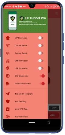 EC Tunnel PRO App para Android