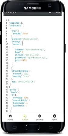 e-V2ray apk para teléfonos Android